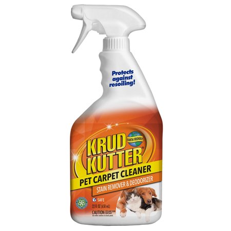 KRUD KUTTER Pet Carpet Cleaner Stain Remover and Deodorizer, 22 oz 305474